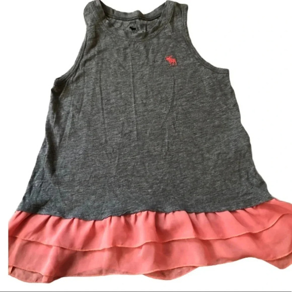 ABERCROMBIE KIDS EUC GIRLS TANK TOP SHIRT SLEEVELESS SIZE 9 10 - Picture 2 of 5